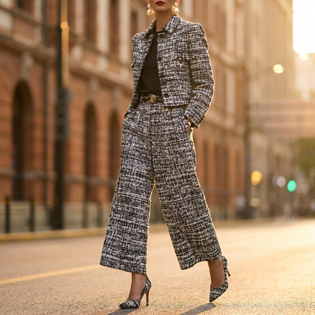Rosalind Notch Lapel Jacket Set