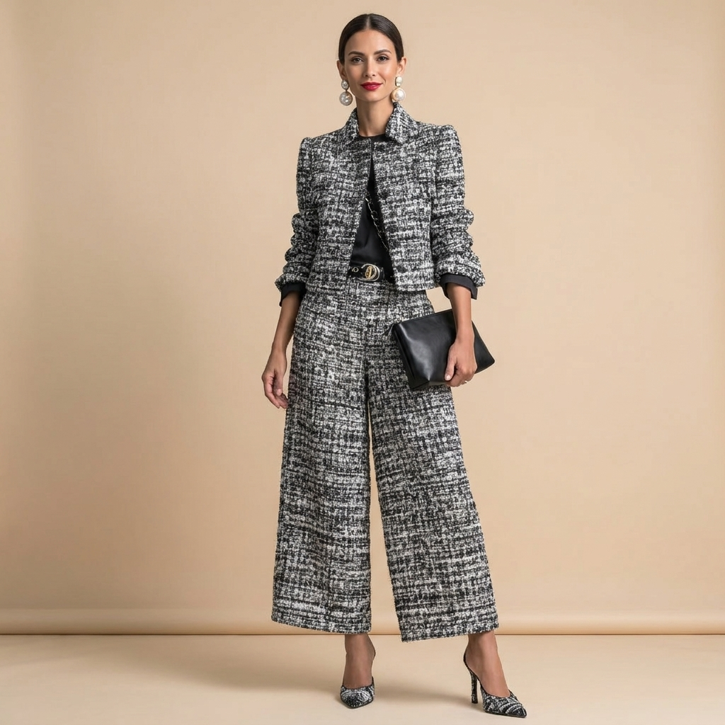 Rosalind Notch Lapel Jacket Set