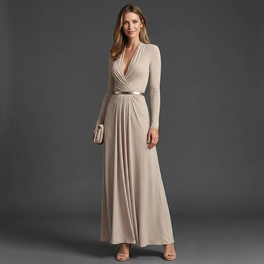 Serenity Empire Waist Maxi Dress