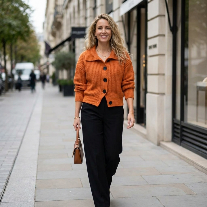 Marceau Button Front Cardigan