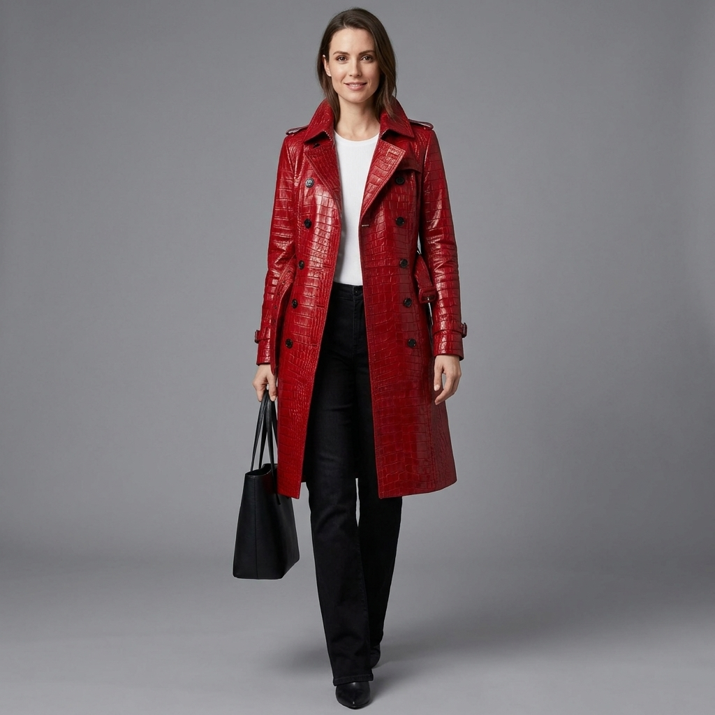 Anya Belted Waist Trench Coat