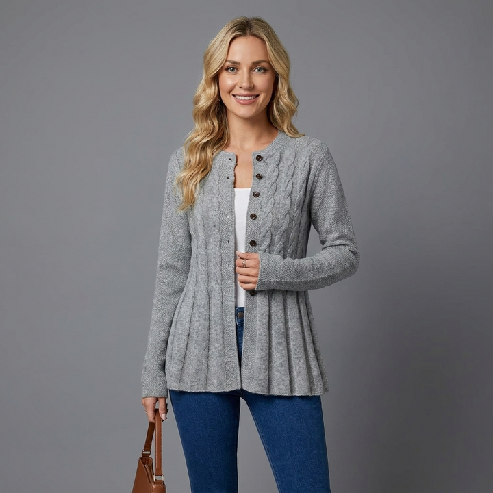 Marisol Cable Knit Cardigan