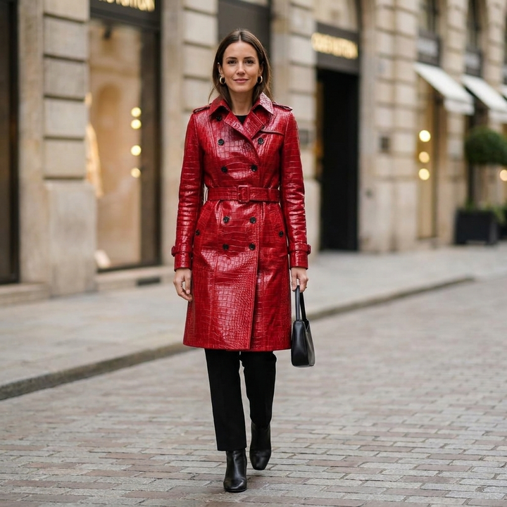 Anya Belted Waist Trench Coat