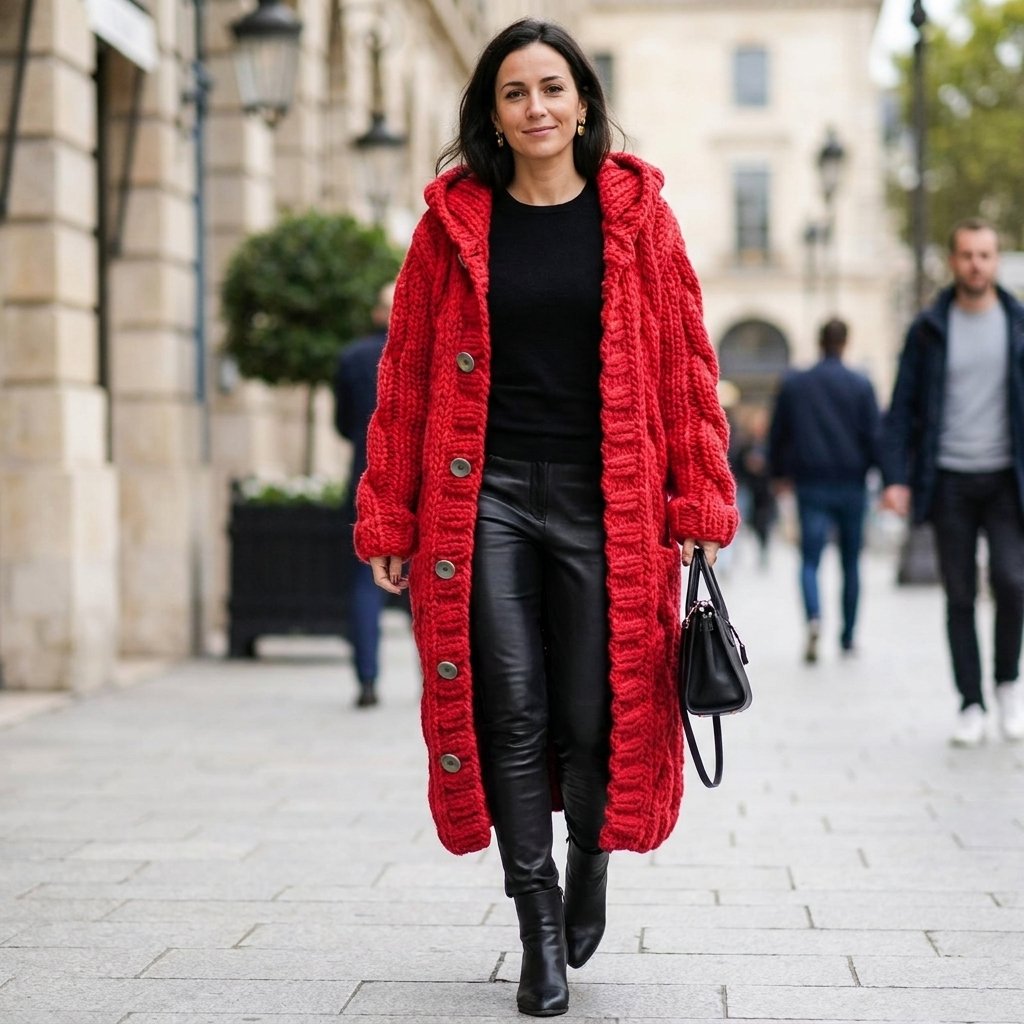 Esmeray Cable Knit Cardigan