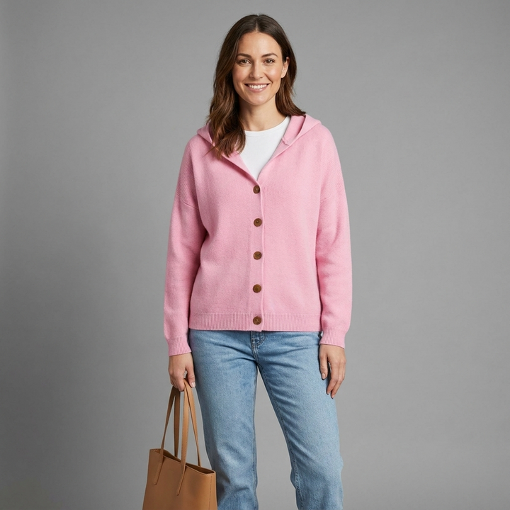 Cordelia Hooded Knit Cardigan