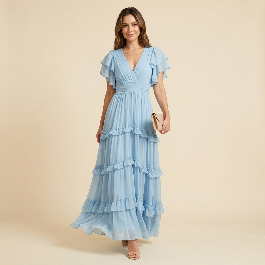 Rosalind Tiered Ruffle Dress