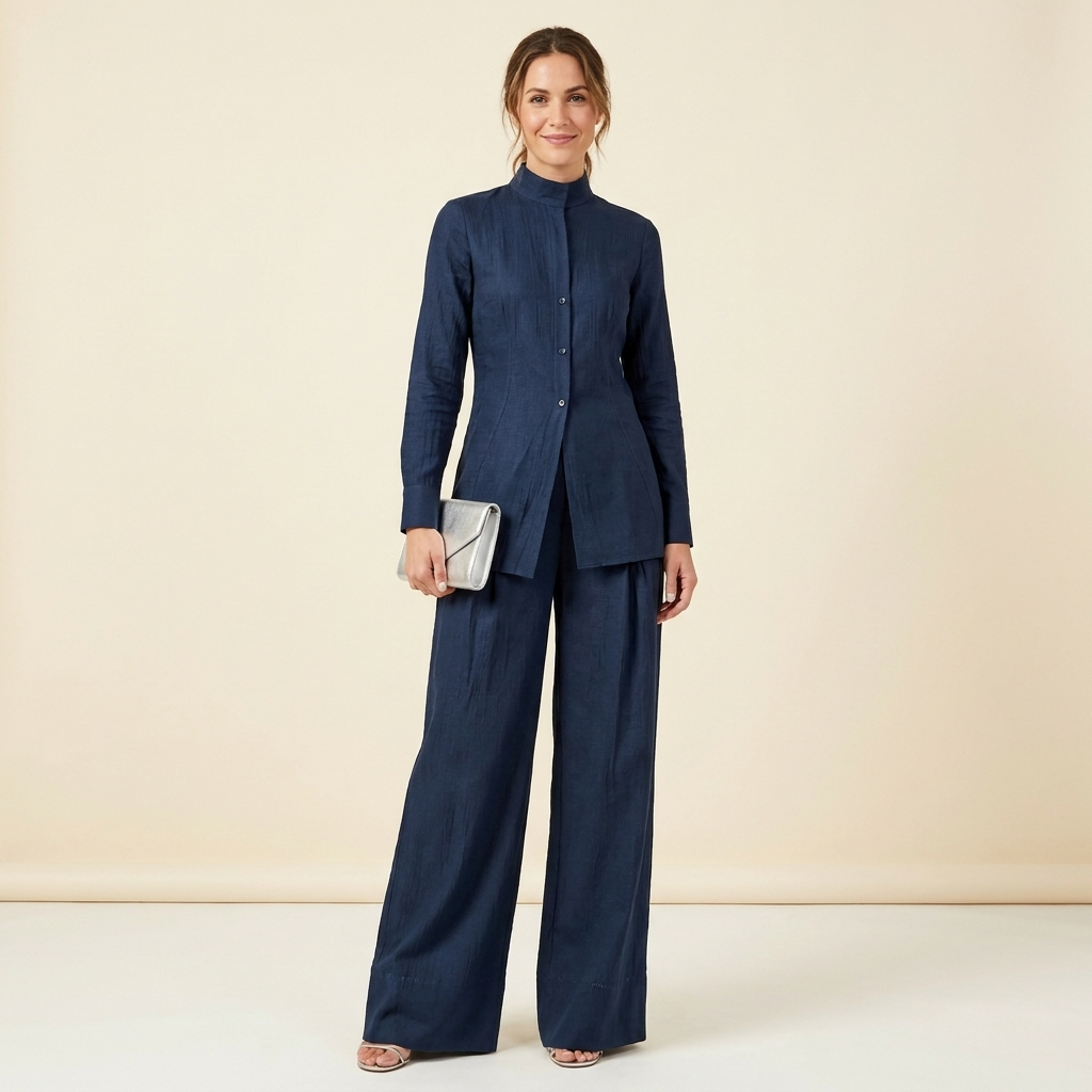 Rosamund Peplum Two-Piece Set