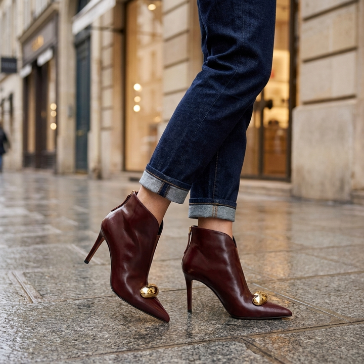 Marlon Pointed Toe Ankle Boot
