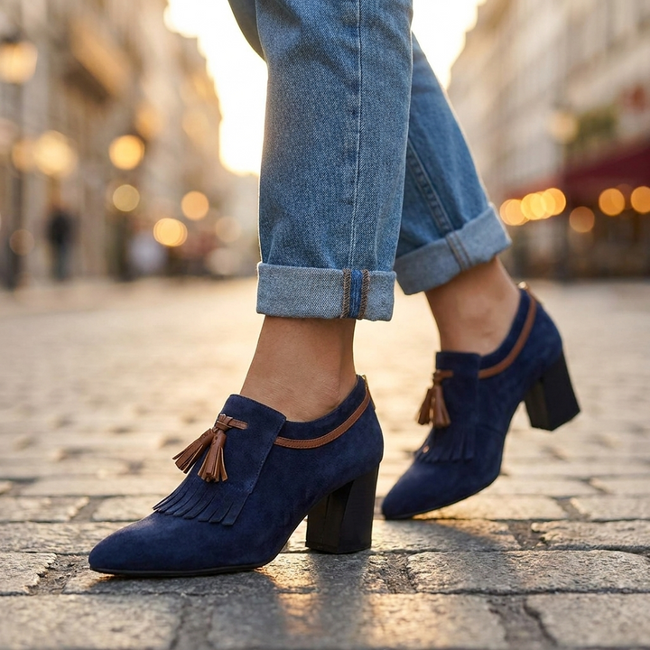 Emmeline Fringe Tassel Pumps
