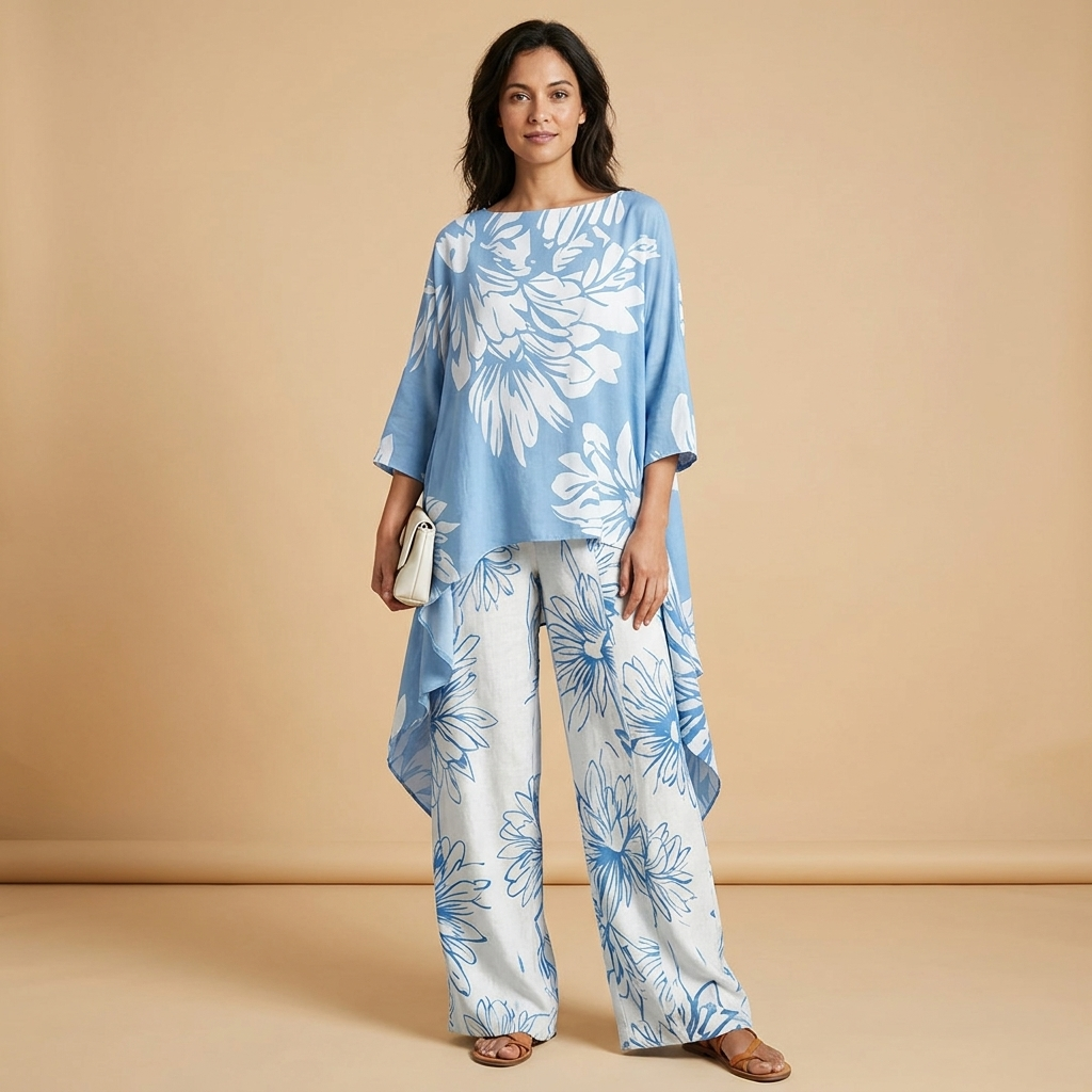 Seraphine Asymmetric Hem Set