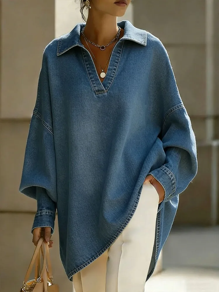 Solane Washed Denim Shirt