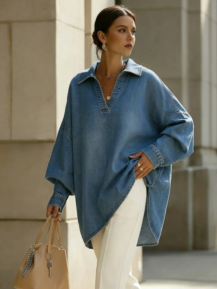 Solane Washed Denim Shirt