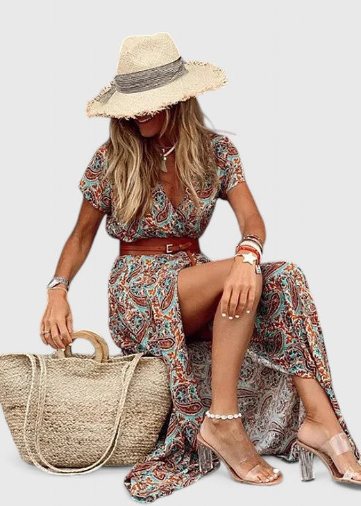Rosaline Sophisticated Maxi Dress