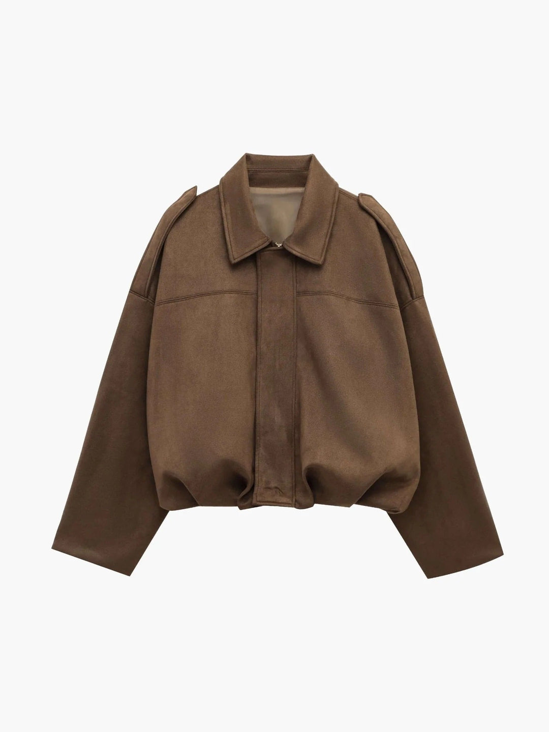 Winifred Suede Bomber Jacket