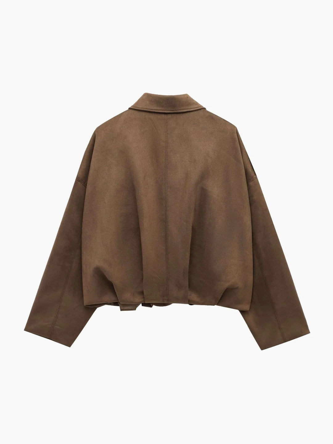 Winifred Suede Bomber Jacket