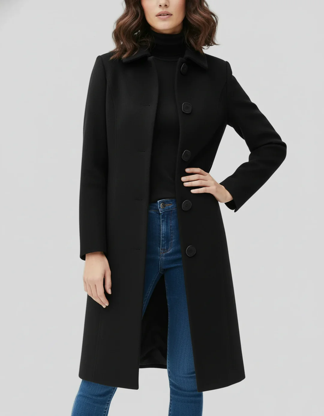 Tiffany Single Breasted Trench Coat