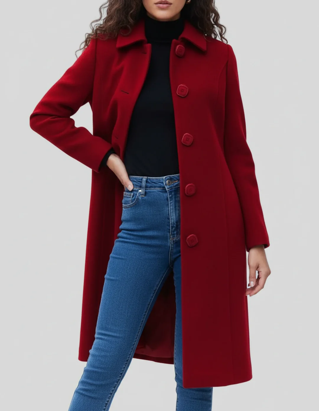 Tiffany Single Breasted Trench Coat