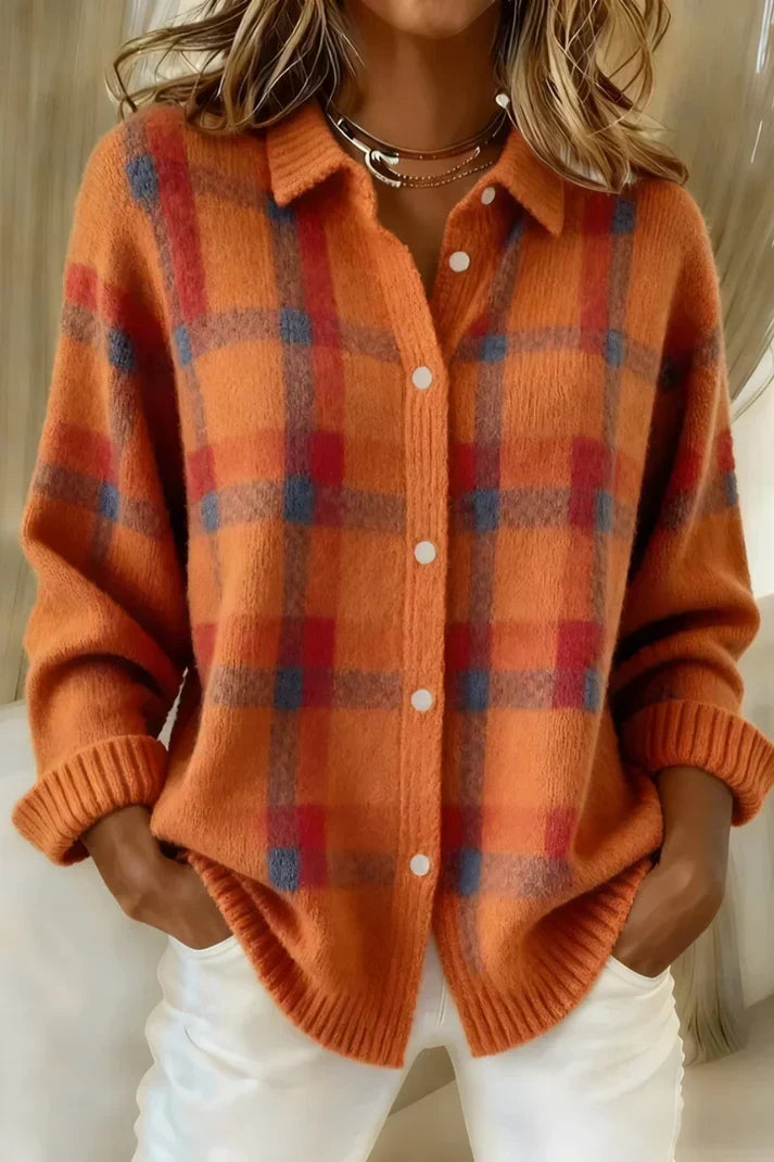 Agathe Structured Knit Cardigan