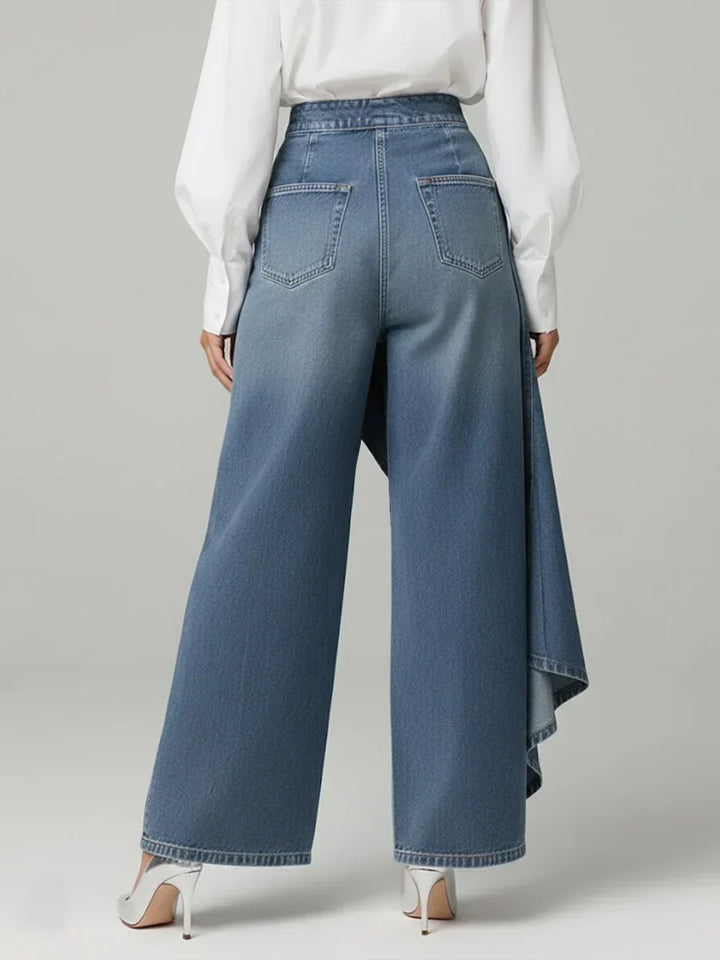 Cassandra High Waist Wide-Leg Pants