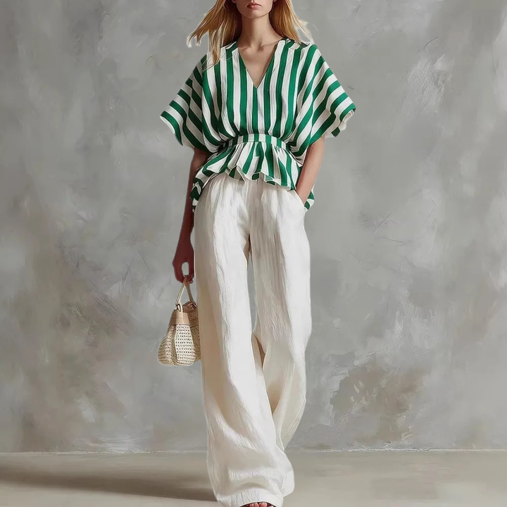 Daisy Wide Leg Matching Set