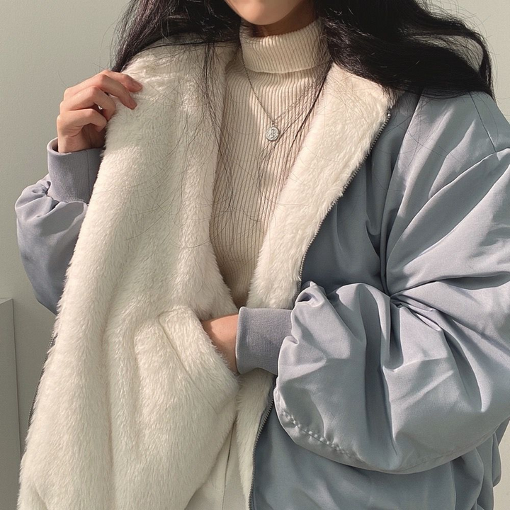 Magnolia Reversible Hooded Coat