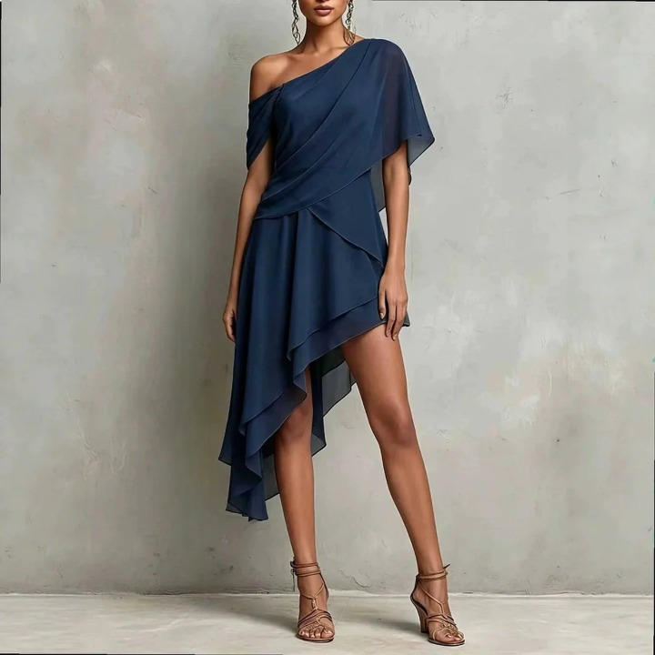 Neena One Shoulder Mini Dress