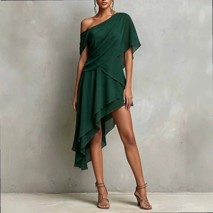 Neena One Shoulder Mini Dress