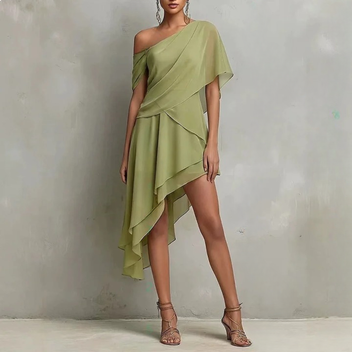 Neena One Shoulder Mini Dress