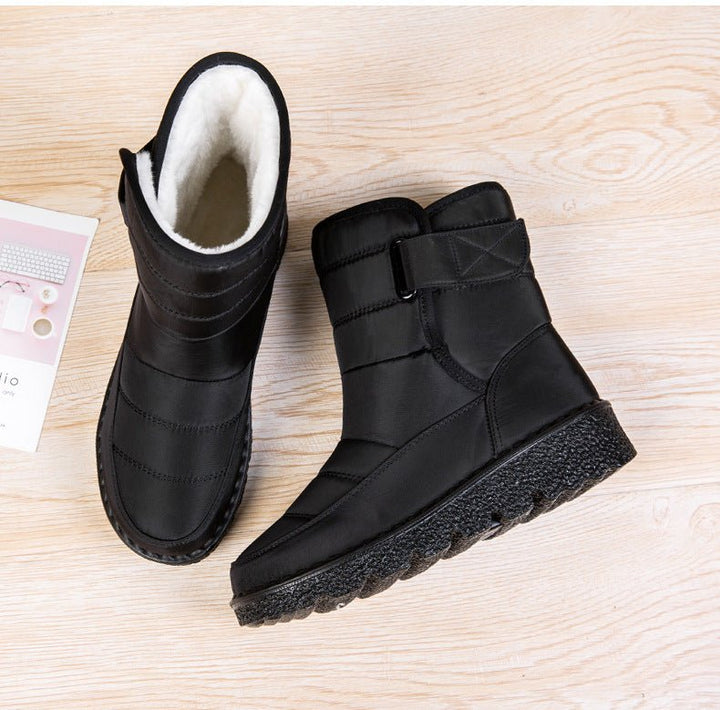 Solene Fleece Lined Winter Ankle Boots