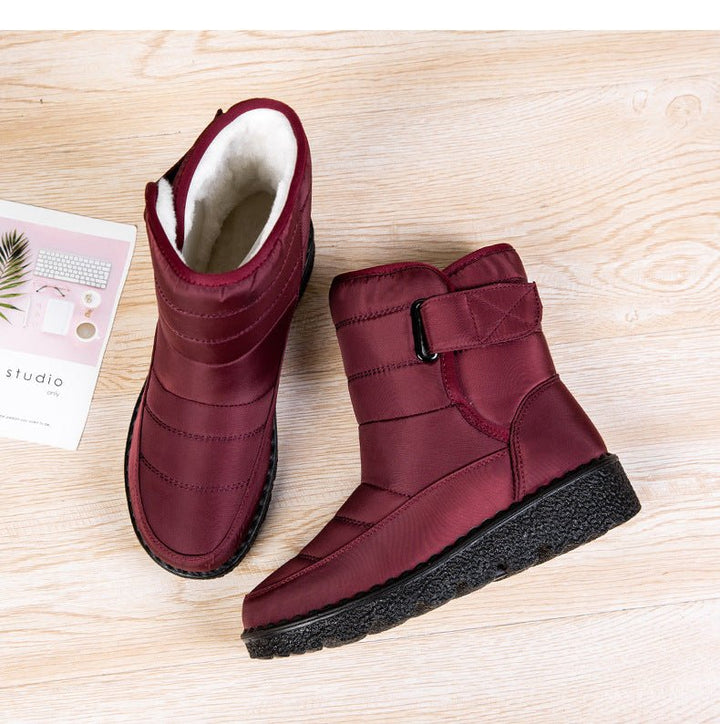 Solene Fleece Lined Winter Ankle Boots