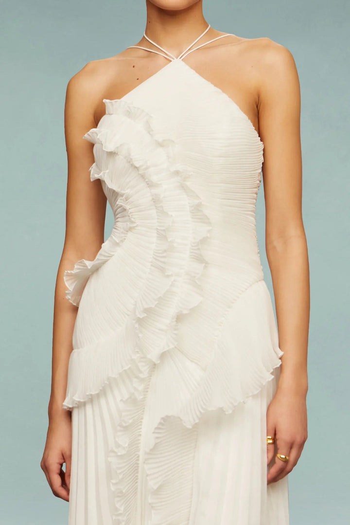 Jessy One Shoulder Maxi Wedding Guest Dress