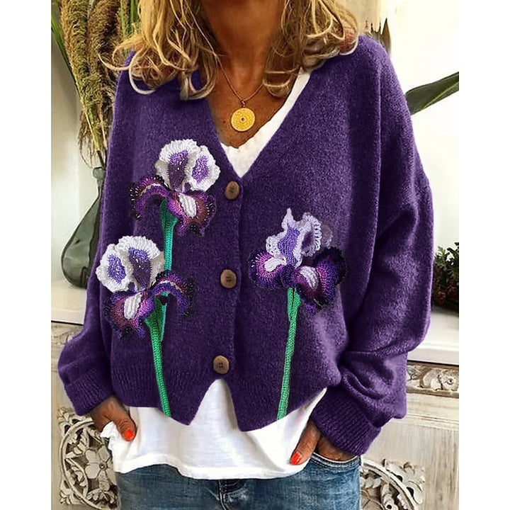 Linden Floral Print Cardigan
